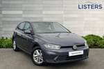 2022 Volkswagen Polo Hatchback 1.0 TSI Life 5dr in Smokey Grey at Listers Volkswagen Nuneaton