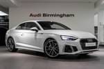 2024 Audi A5 Coupe 40 TFSI 204 S Line 2dr S Tronic in Glacier White Metallic at Birmingham Audi