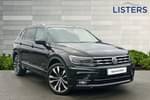 2020 Volkswagen Tiguan Allspace Estate 1.5 TSI EVO R-Line Tech 5dr DSG in Deep Black Pearl Effect at Listers Volkswagen Evesham