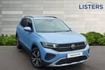 2024 Volkswagen T-Cross Estate 1.0 TSI 115 Match 5dr in Clear Blue Metallic at Listers Volkswagen Coventry