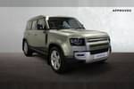 2022 Land Rover Defender Diesel Estate 3.0 D300 HSE 110 5dr Auto in Pangea Green at Listers Land Rover Hereford