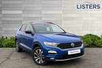 2022 Volkswagen T-Roc Hatchback 1.0 TSI 110 Active 5dr in Ravenna Blue Metallic at Listers Volkswagen Nuneaton