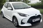 2022 Toyota Yaris Hatchback 1.5 Hybrid Icon 5dr CVT in White at Listers Toyota Coventry