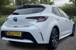 Image two of this 2022 Toyota Corolla Hatchback 1.8 VVT-i Hybrid Design 5dr CVT in White at Listers Toyota Coventry