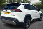 Image two of this 2023 Toyota RAV4 Estate 2.5 VVT-i Hybrid Design 5dr CVT in White at Listers Toyota Coventry