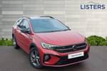 2022 Volkswagen Taigo Hatchback 1.0 TSI 110 R-Line 5dr DSG in Kings Red at Listers Volkswagen Coventry