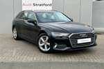 2019 Audi A6 Diesel Avant 40 TDI Sport 5dr S Tronic in Myth Black Metallic at Stratford Audi