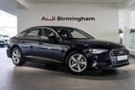 2020 Audi A6 Diesel Saloon 40 TDI Sport 4dr S Tronic in Firmament Blue Metallic at Birmingham Audi