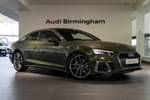 2022 Audi A5 Coupe 40 TFSI 204 S Line 2dr S Tronic in District green, metallic at Birmingham Audi