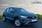 2023 Volkswagen T-Roc Hatchback 1.5 TSI Life 5dr in Petrol Blue at Listers Volkswagen Worcester