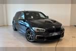 2017 BMW 1 Series Hatchback M140i 5dr (Nav) Step Auto in Metallic - Black sapphire at Listers U Northampton