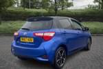 Image two of this 2017 Toyota Yaris Hatchback 1.5 VVT-i Blue Bi-tone 5dr in Blue at Listers Toyota Coventry