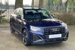 2021 Audi Q2 Estate 35 TFSI Black Edition 5dr S Tronic in Navarra Blue Metallic at Coventry Audi