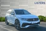 2022 Volkswagen Tiguan Estate 1.5 TSI 150 R-Line 5dr DSG in Pure White at Listers Volkswagen Evesham