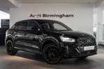 2019 Audi Q2 Diesel Estate 30 TDI Black Edition 5dr in Myth Black Metallic at Birmingham Audi