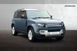 2020 Land Rover Defender Diesel Estate 2.0 D240 S 110 5dr Auto in Tasman Blue at Listers Land Rover Droitwich