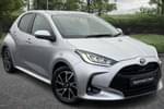 2023 Toyota Yaris Hatchback 1.5 Hybrid Design 5dr CVT in Silver at Listers Toyota Lincoln