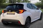 Image two of this 2023 Toyota Yaris Hatchback 1.5 Hybrid Design 5dr CVT in White at Listers Toyota Lincoln