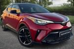 2023 Toyota C-HR Hatchback 2.0 Hybrid GR Sport 5dr CVT in Red at Listers Toyota Grantham