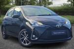 2019 Toyota Yaris Hatchback 1.5 VVT-i Icon Tech 5dr in Black at Listers Toyota Nuneaton