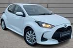 2022 Toyota Yaris Hatchback 1.5 Hybrid Icon 5dr CVT in White at Listers Toyota Bristol (South)