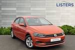 2020 Volkswagen Polo Hatchback 1.0 EVO 80 SE 5dr in Energetic Orange at Listers Volkswagen Nuneaton