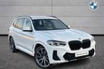 2023 BMW X3 Estate xDrive20i MHT M Sport 5dr Step Auto in Alpine White at Listers Boston (BMW)