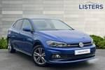 2019 Volkswagen Polo Hatchback 1.0 TSI 95 R-Line 5dr in Reef blue at Listers Volkswagen Nuneaton