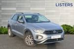 2022 Volkswagen T-Roc Hatchback 1.0 TSI Life 5dr in Pyrite Silver at Listers Volkswagen Nuneaton