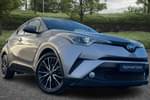 2017 Toyota C-HR Hatchback 1.8 Hybrid Excel 5dr CVT in Silver at Listers Toyota Coventry