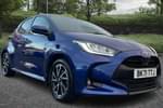 2021 Toyota Yaris Hatchback 1.5 Hybrid Design 5dr CVT in Blue at Listers Toyota Coventry