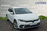 2023 Volkswagen Polo Hatchback 1.0 TSI Style 5dr in Pure white at Listers Volkswagen Coventry