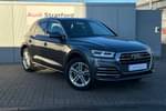 2020 Audi Q5 Estate 45 TFSI Quattro S Line 5dr S Tronic in Daytona Grey Pearlescent at Stratford Audi