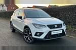 2021 SEAT Arona Hatchback Special Edition 1.0 TSI 110 FR Red Edition 5dr in Nevada White With Black Roof at Listers SEAT Worcester