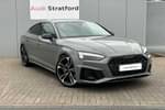 2022 Audi A5 Sportback 40 TFSI 204 Black Edition 5dr S Tronic in Quantum Grey at Stratford Audi