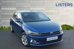 2021 Volkswagen Polo Hatchback 1.0 TSI 95 Match 5dr in Reef blue at Listers Volkswagen Coventry