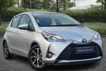 2019 Toyota Yaris Hatchback 1.5 VVT-i Icon Tech 5dr in Silver at Listers Toyota Nuneaton