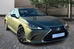 2021 Lexus ES Saloon 300h 2.5 4dr CVT Premium Edition in Green at Lexus Cheltenham