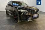 2020 Jaguar F-PACE Estate 5.0 Supercharged V8 SVR 5dr Auto AWD in Metallic - Santorini black at Listers U Solihull