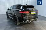 Image two of this 2020 Jaguar F-PACE Estate 5.0 Supercharged V8 SVR 5dr Auto AWD in Metallic - Santorini black at Listers U Solihull