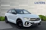 2024 Volkswagen T-Roc Hatchback 1.5 TSI Black Edition 5dr DSG in Pure White at Listers Volkswagen Worcester