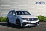 2022 Volkswagen Tiguan Estate 1.5 TSI 150 R-Line 5dr DSG in Pure white at Listers Volkswagen Stratford-upon-Avon