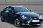 2017 Lexus IS Saloon 300h Executive Edition 4dr CVT Auto in Deep Blue at Lexus Bristol