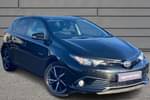 2018 Toyota Auris Hatchback 1.2T Design TSS 5dr (Nav) in Eclipse Black at Listers Toyota Bristol (North)