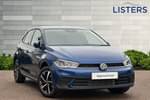 2024 Volkswagen Polo Hatchback 1.0 TSI Match 5dr DSG in Reef blue at Listers Volkswagen Loughborough