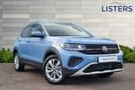 2024 Volkswagen T-Cross Estate 1.0 TSI 115 Match 5dr DSG in Clear Blue Metallic at Listers Volkswagen Loughborough