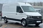 2024 Volkswagen Crafter CR35 MWB Diesel FWD 2.0 TDI 140PS Commerce High Roof Van in White at Listers Volkswagen Van Centre Worcestershire