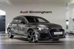 2024 Audi A3 Sportback 30 TFSI S Line 5dr S Tronic in Daytona Grey Pearl Effect at Birmingham Audi