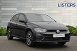 2024 Volkswagen Polo Hatchback 1.0 TSI Match 5dr in Deep black at Listers Volkswagen Stratford-upon-Avon