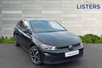 2024 Volkswagen Polo Hatchback 1.0 TSI Match 5dr in Deep black at Listers Volkswagen Coventry